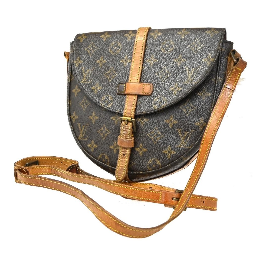 Louis Vuittoni Chantilly Mm Shoulder Bag Monogram Leather Brown M51233 66za080